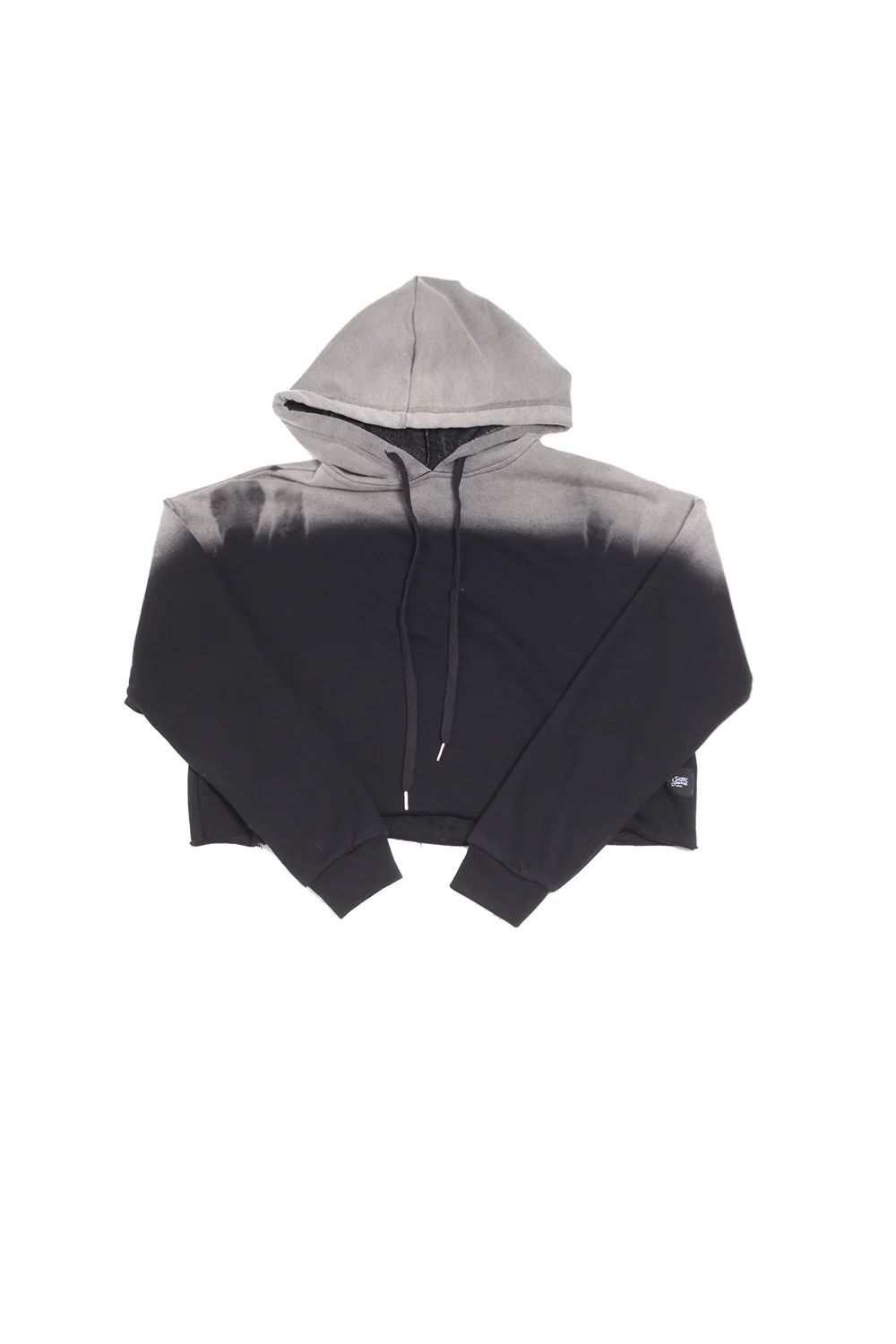 Sweat-shirt tie and dye Femme noir W2326VSW