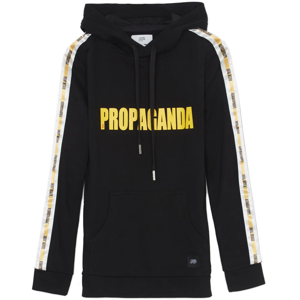 Sweatshirt bandes Propaganda noir