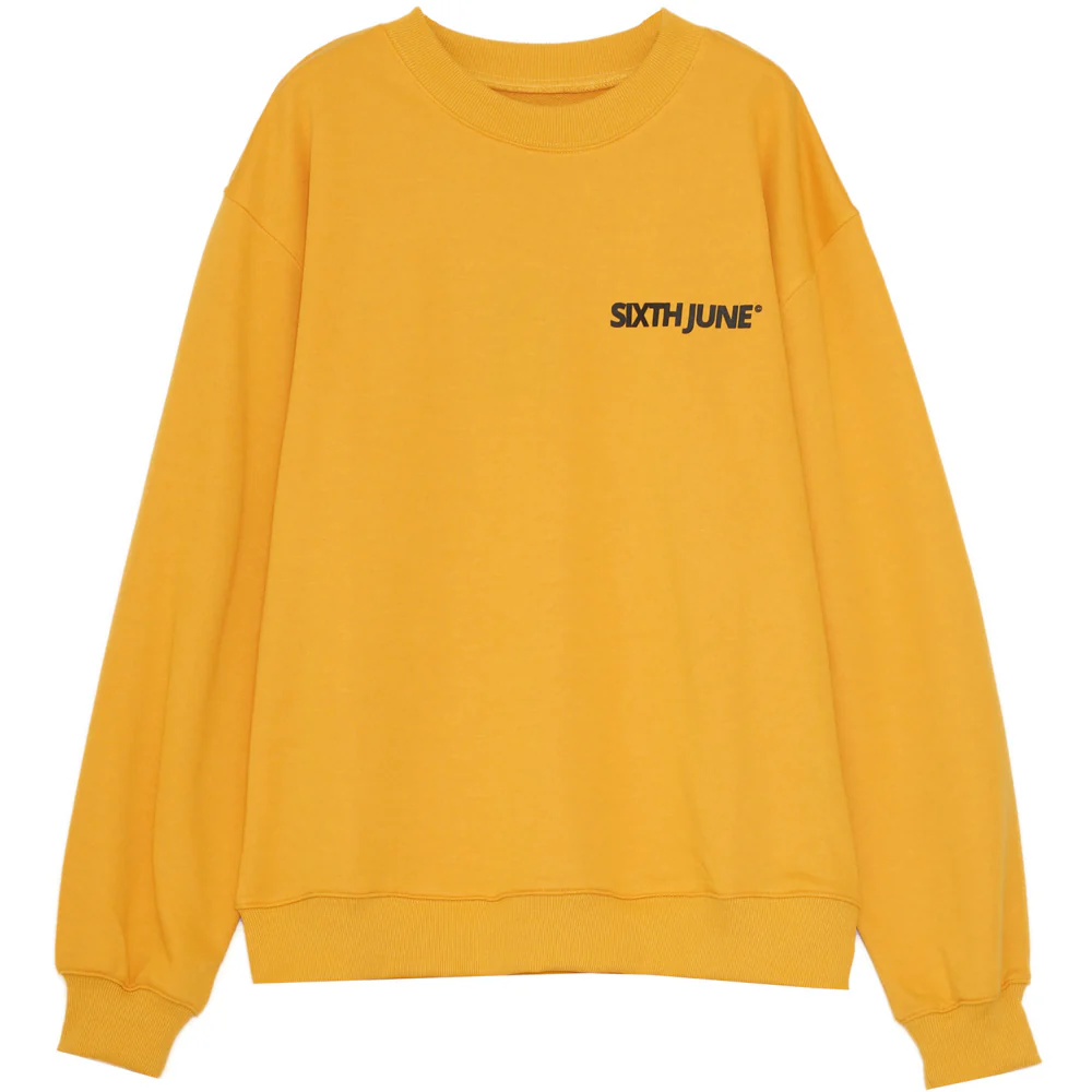 Sweatshirt imprimé double logo