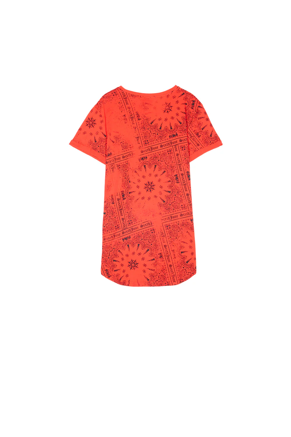 T-shirt all over bandana rouge - Image 6