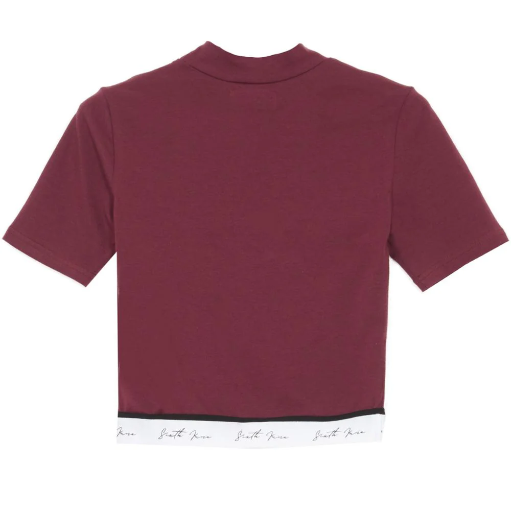 T-Shirt bande logo signature rouge - Image 6