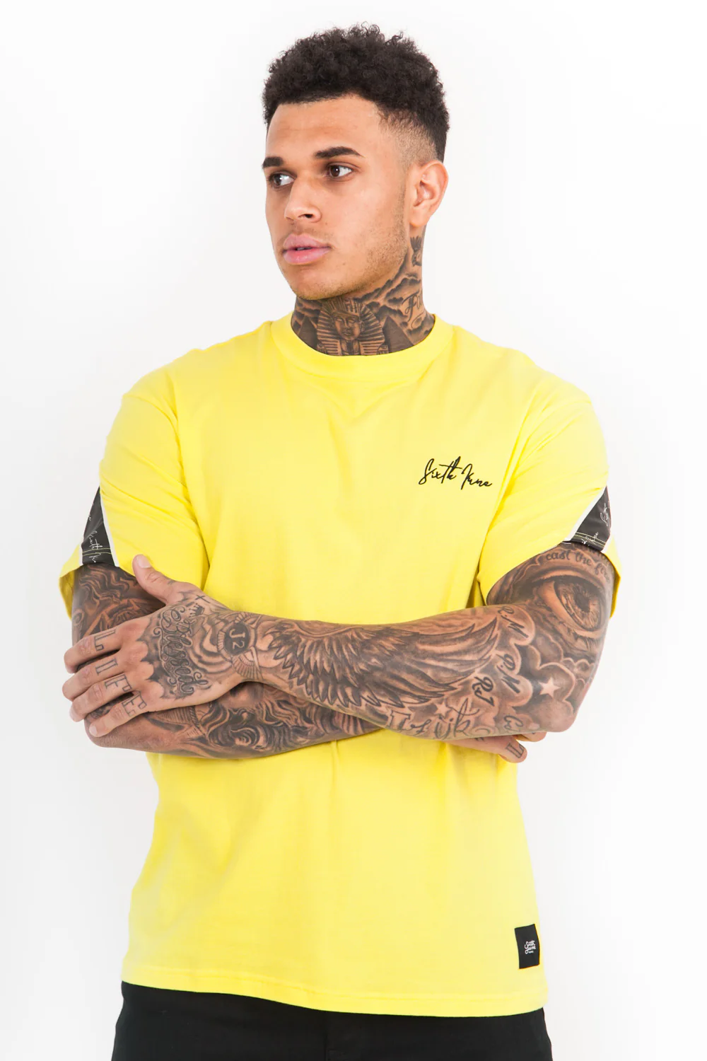 T-Shirt bandes dos jaune - Image 5