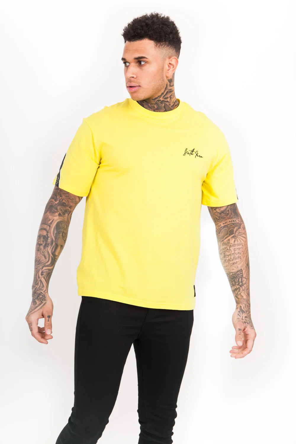 T-Shirt bandes dos jaune - Image 6