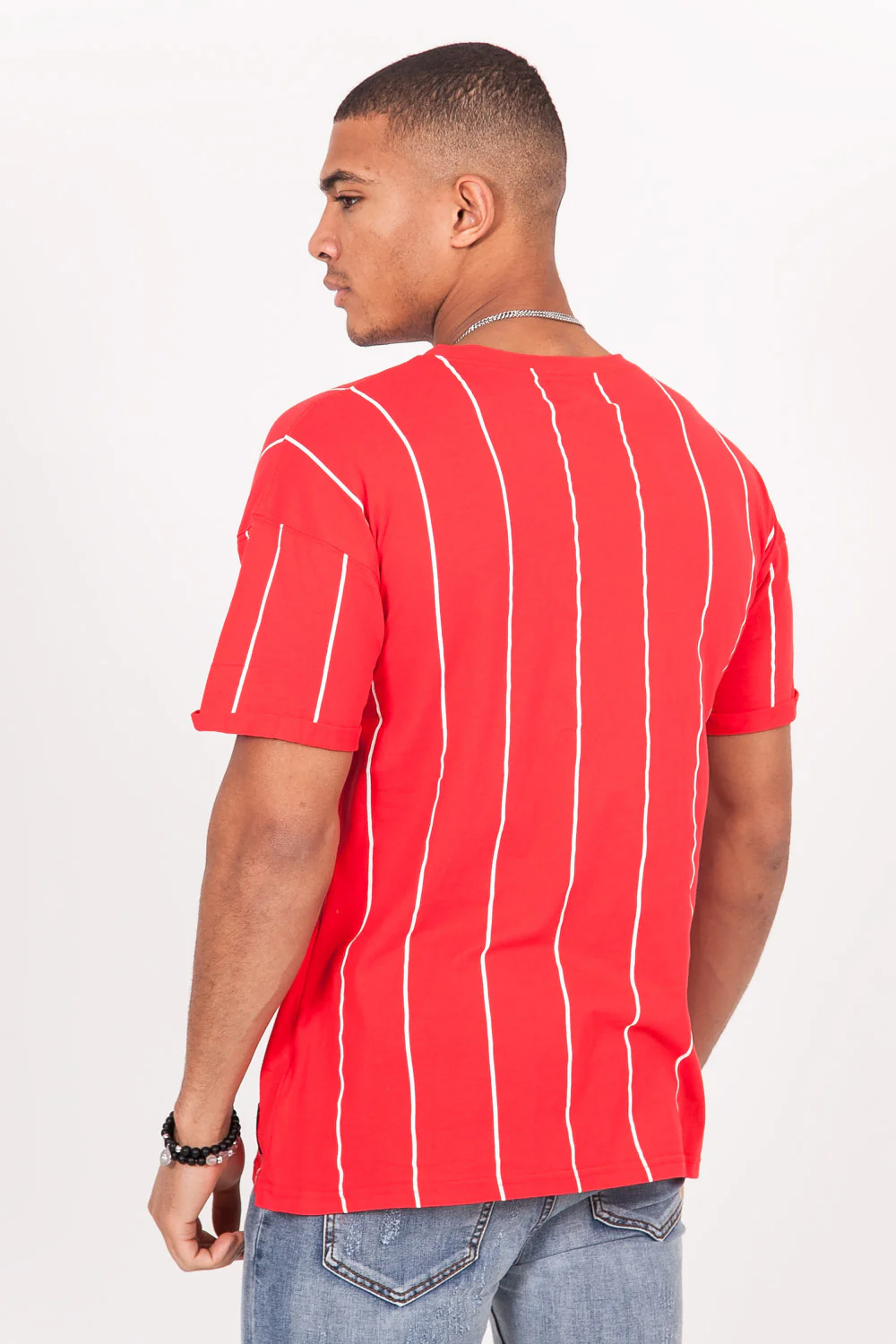 T-shirt baseball rouge - Image 3