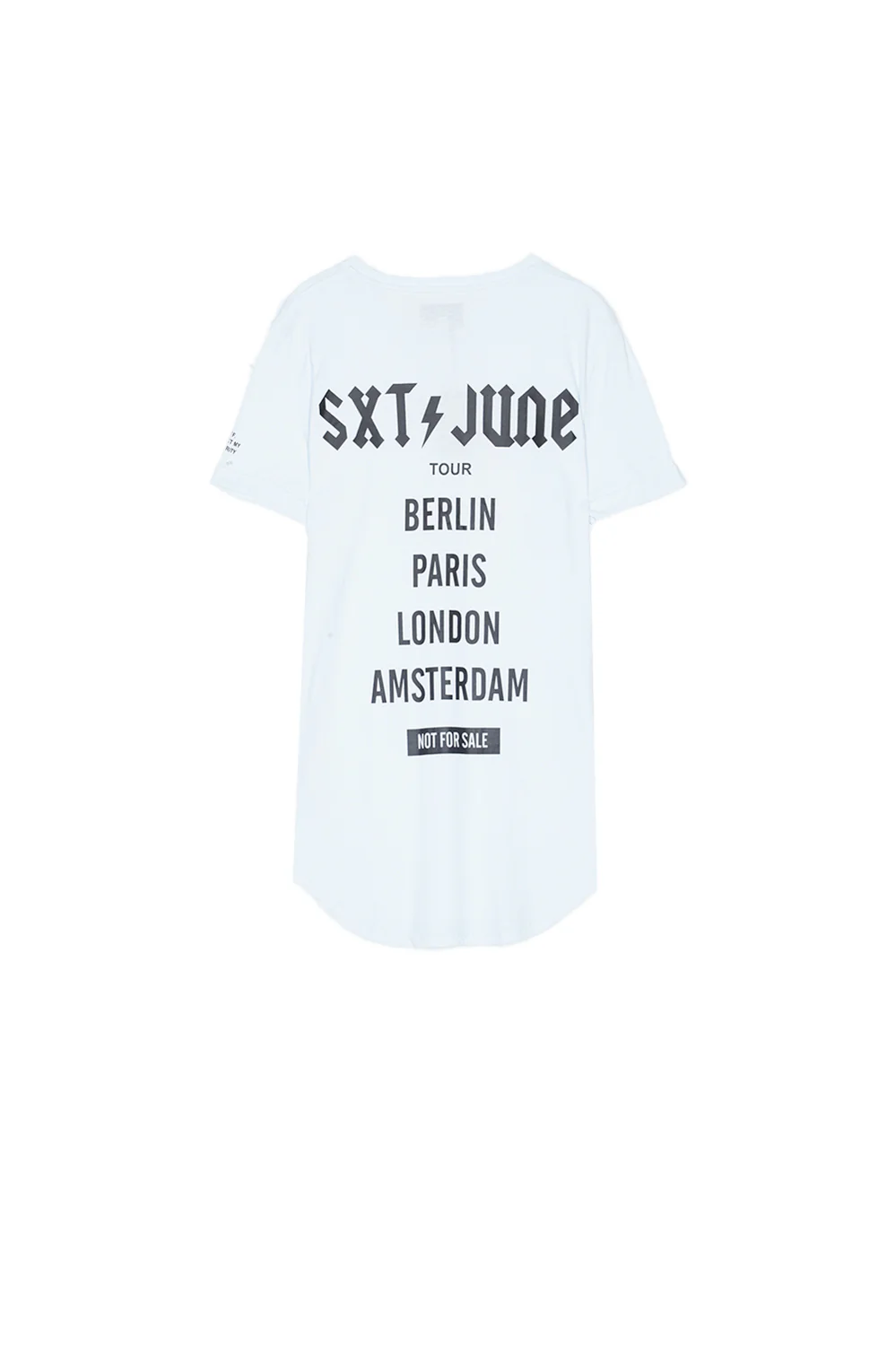 T-shirt crew tour bleu