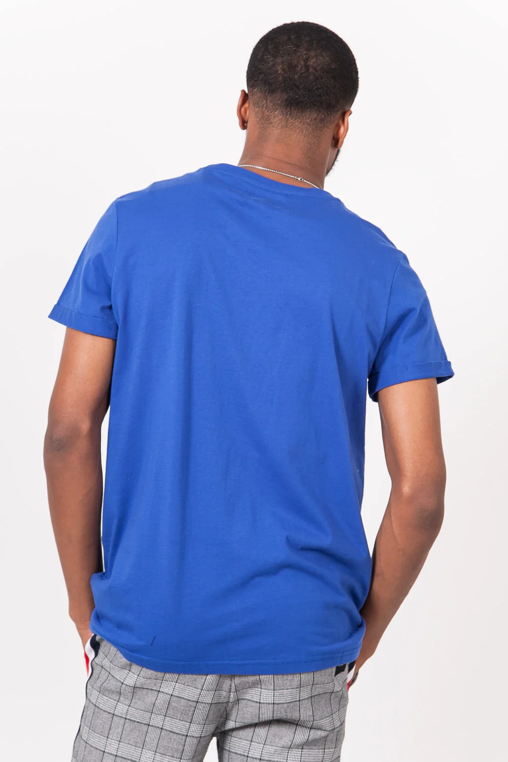 T-shirt "designed in Paris" bleu - Image 5