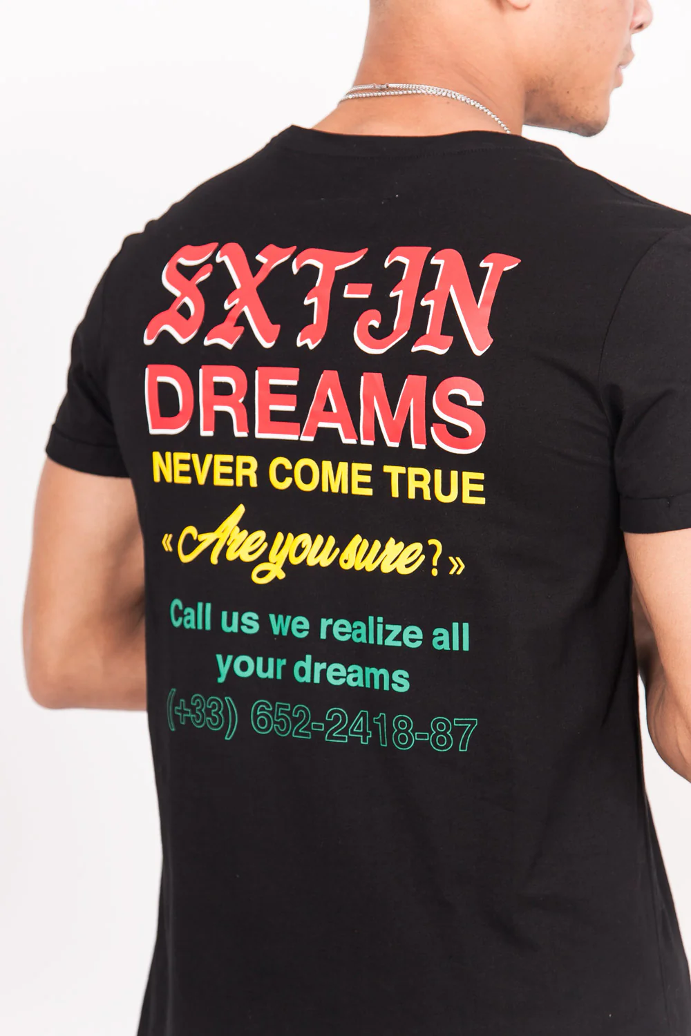 T-shirt dreams noir - Image 4
