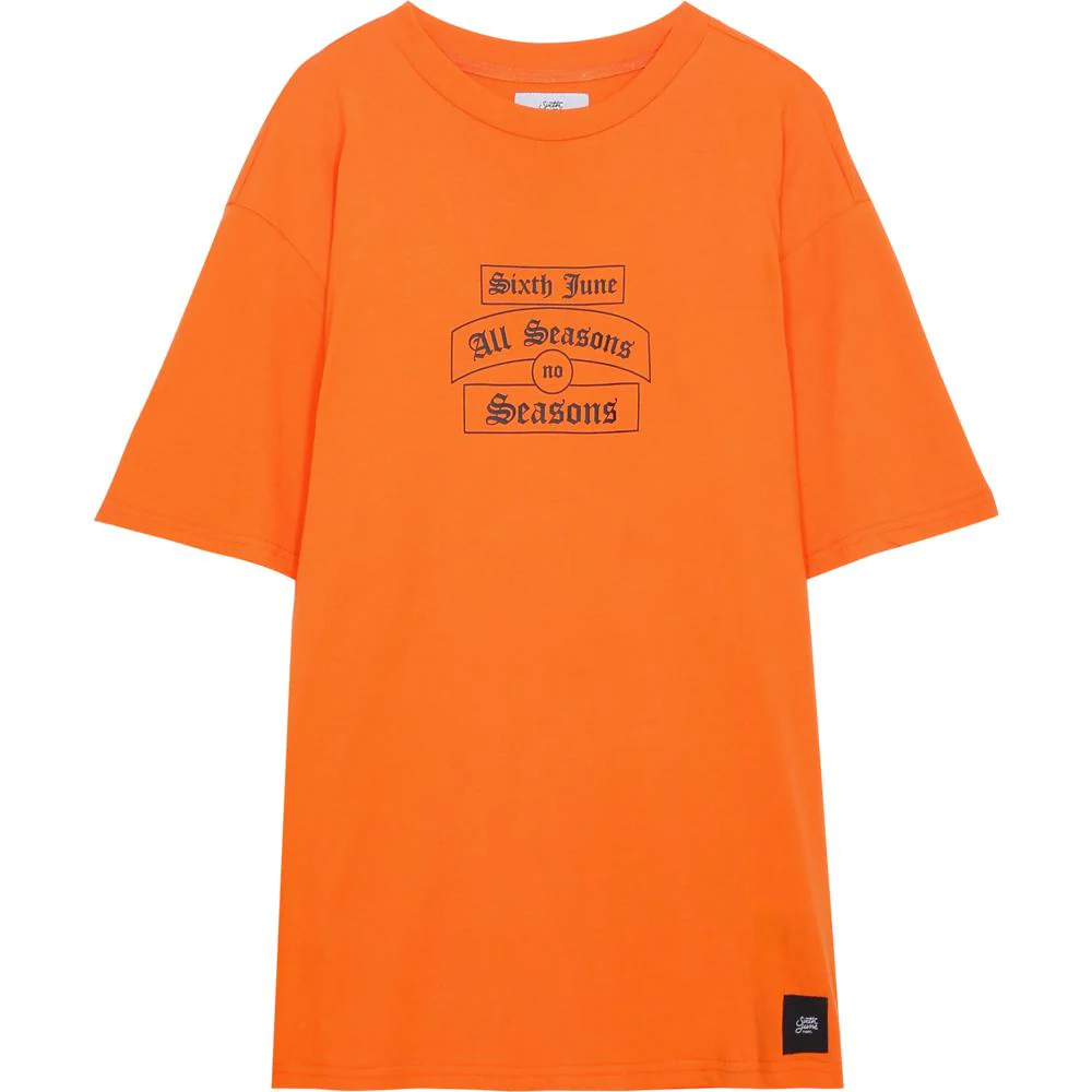 T-shirt gothique All seasons orange