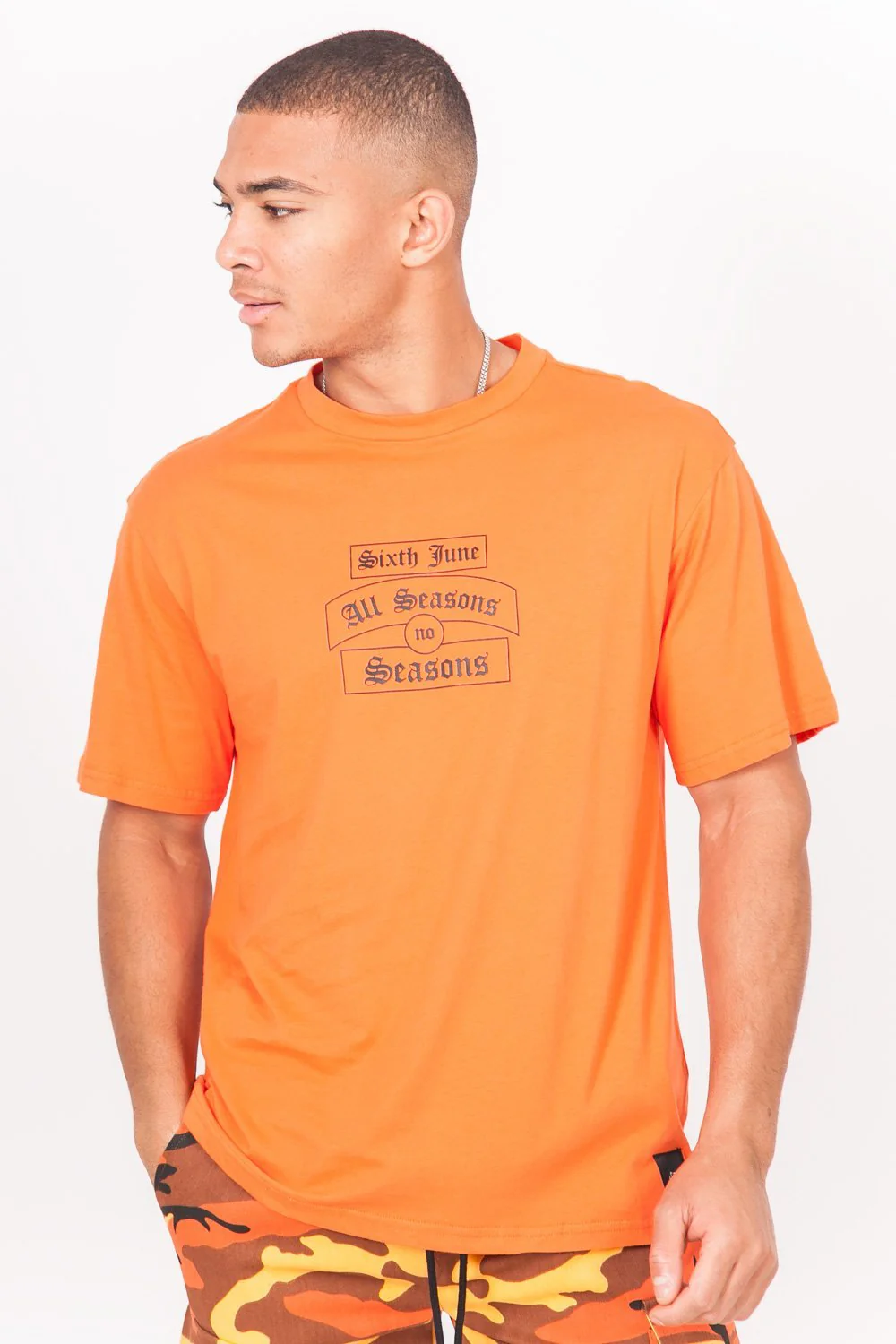 T-shirt gothique All seasons orange - Image 2