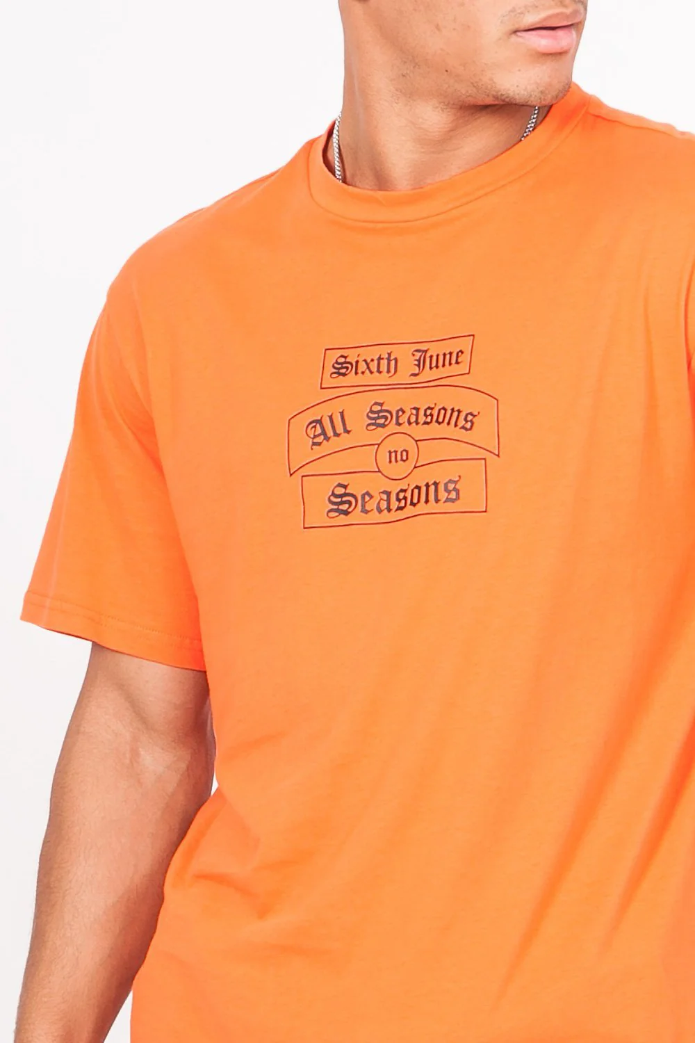 T-shirt gothique All seasons orange - Image 3