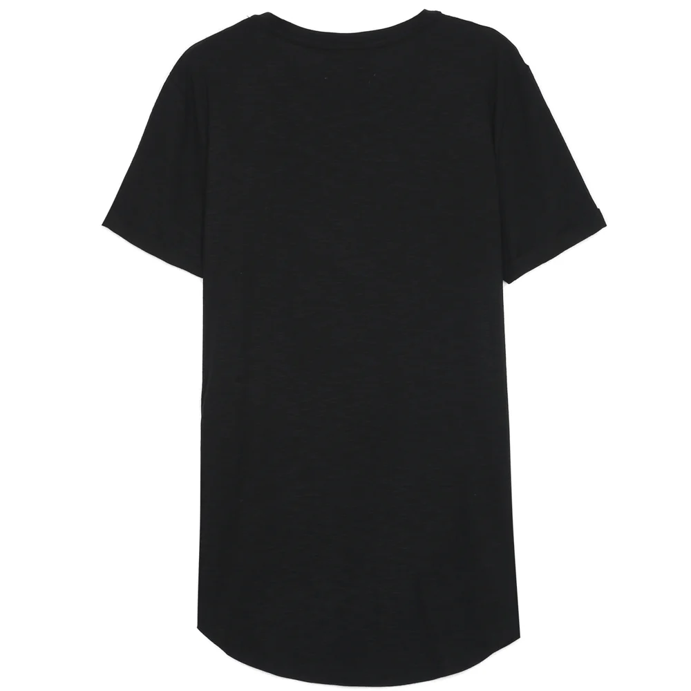 T-shirt gothique "designed in Paris" noir blanc - Image 5