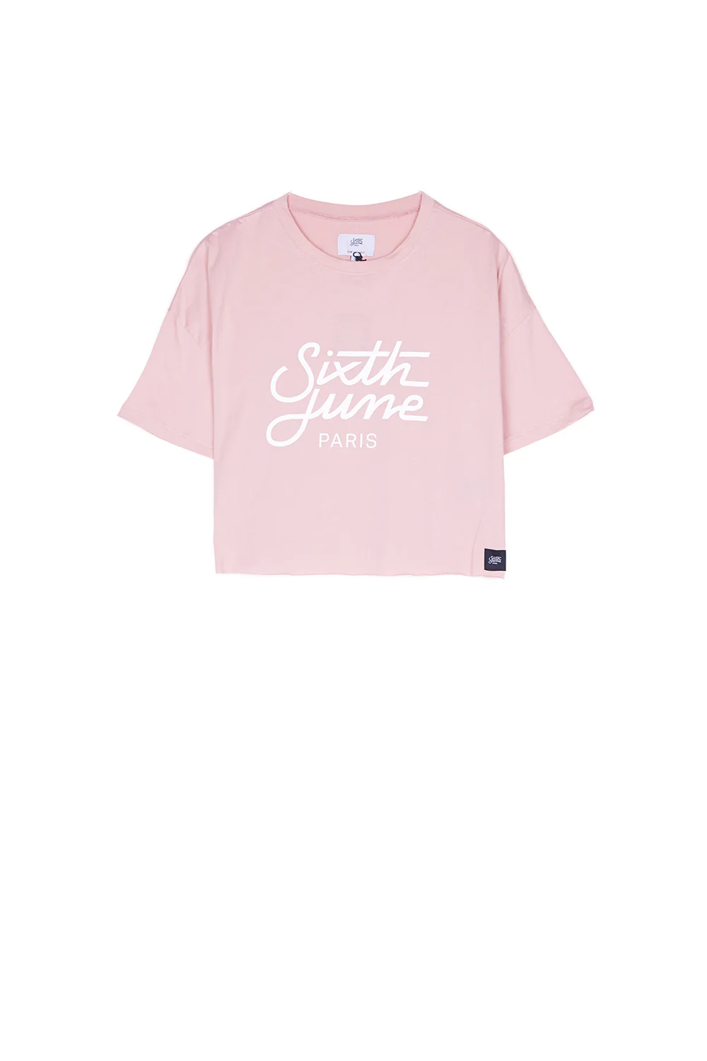 T-shirt large logo rose
