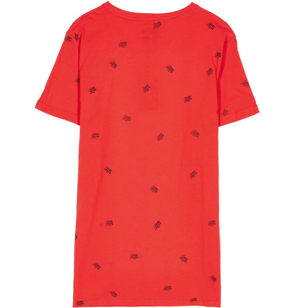 T-shirt logomania rouge - Image 5