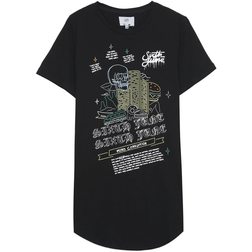 T-shirt "Mind corruption" noir