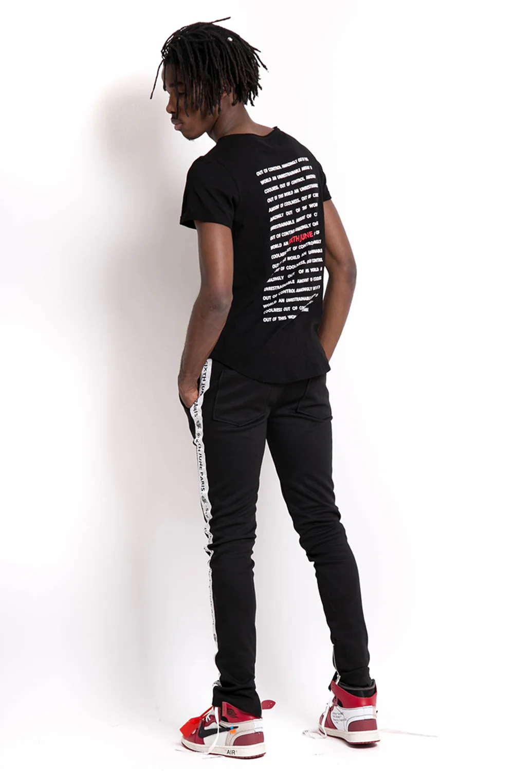 T-shirt out of control noir - Image 4