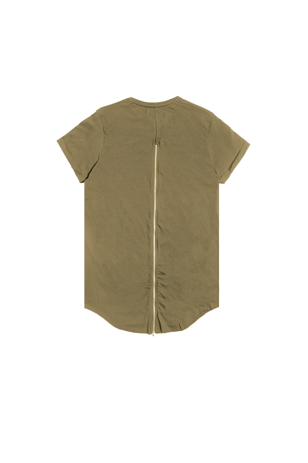 T-shirt oversize zip kaki 1146C