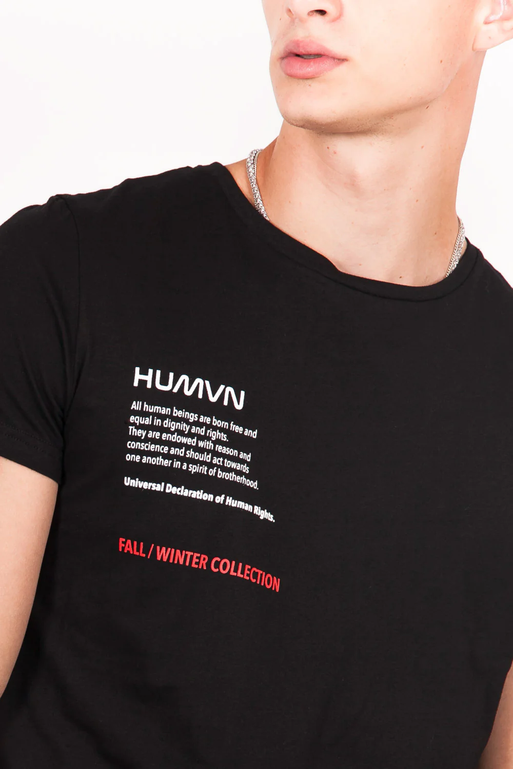 T-shirt poche dos réfléchissant noir - Image 4
