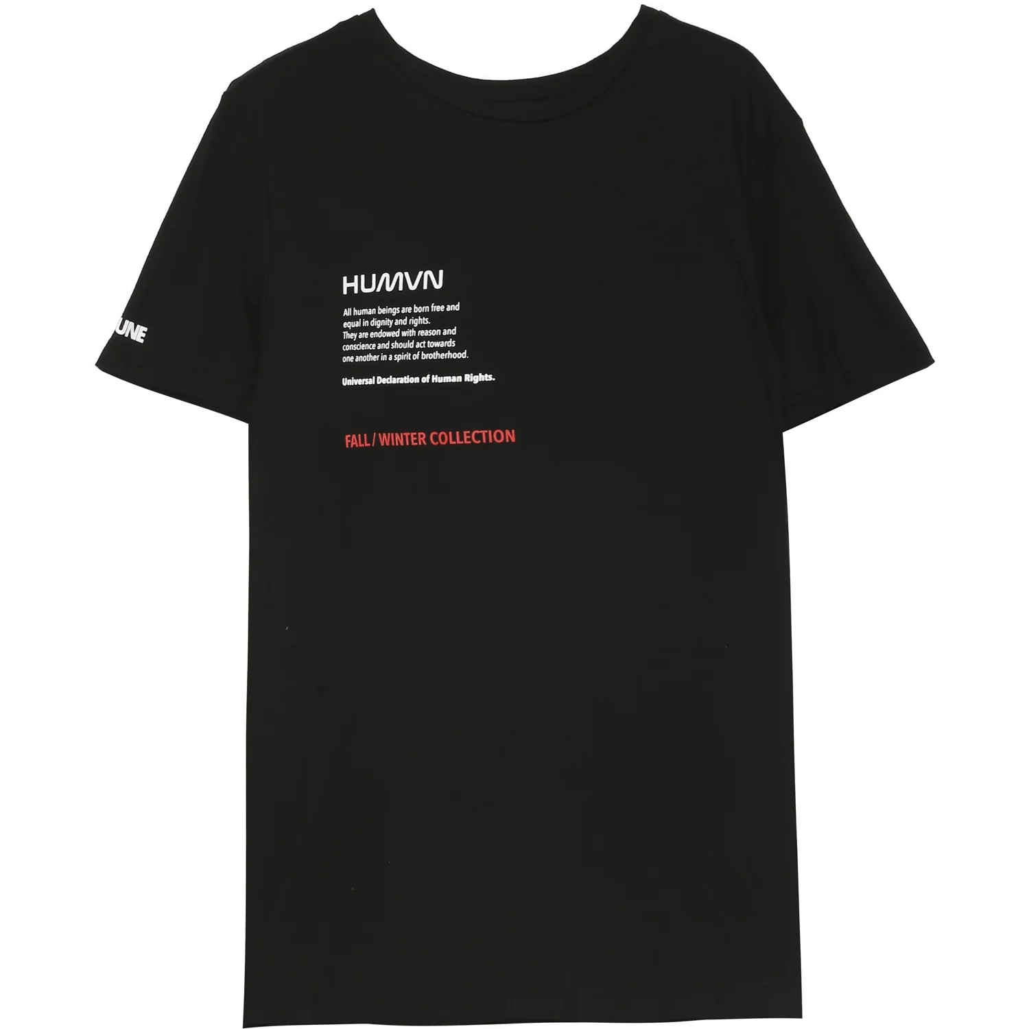T-shirt poche dos réfléchissant noir - Image 9