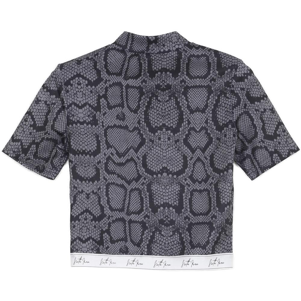 T-shirt python bande logo signature gris - Image 6