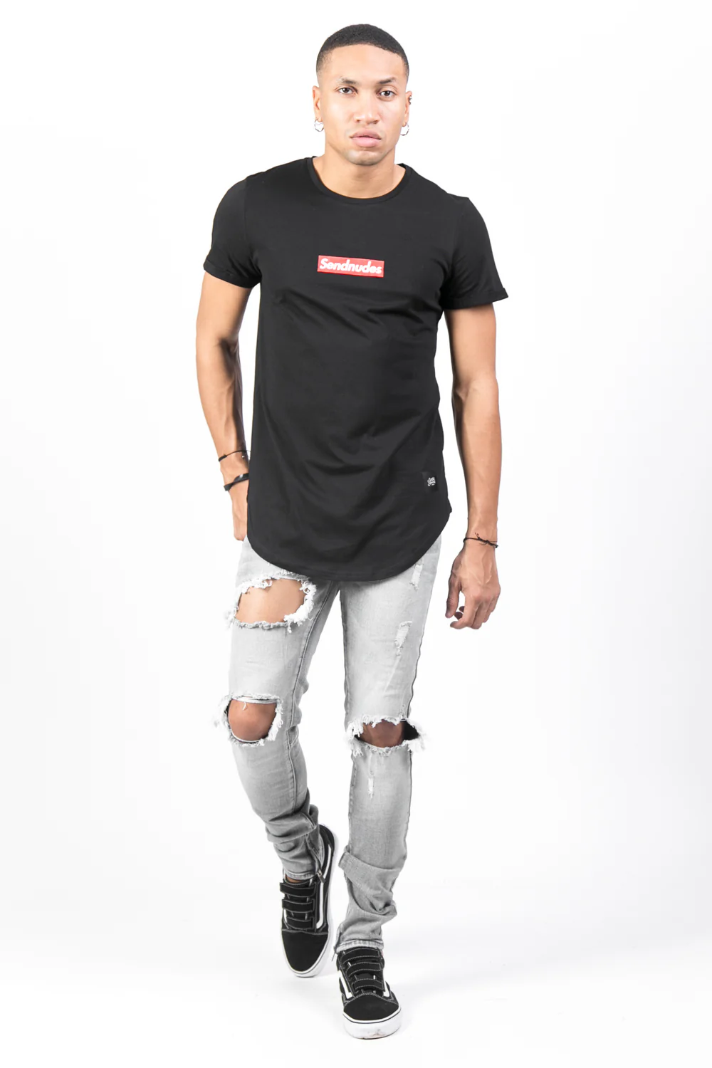 T-shirt Sendnudes noir - Image 2