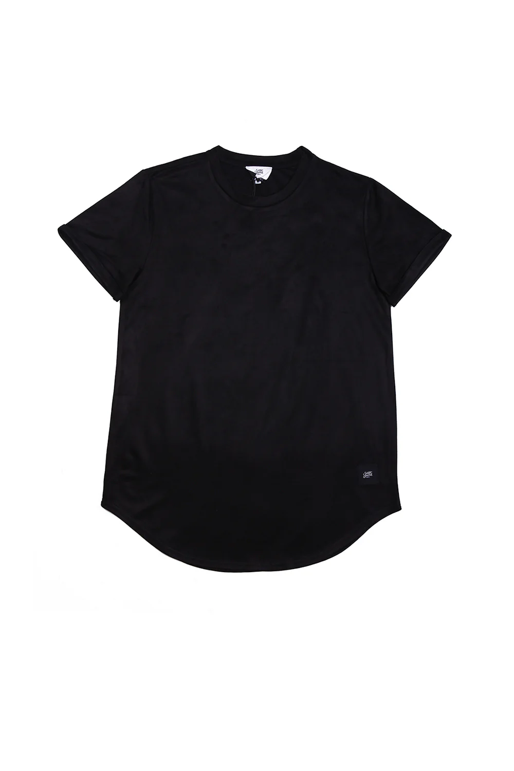 T-shirt suédine oversize noir 1925V