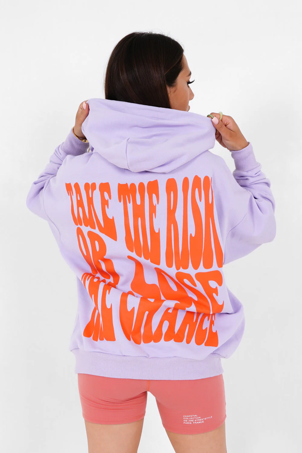 Sweat capuche hippie Violet