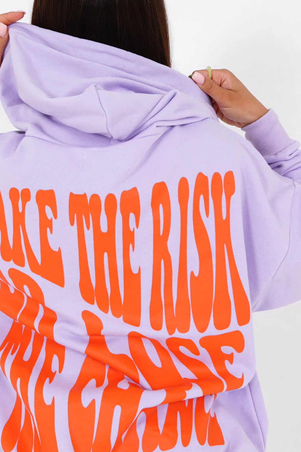 Sweat capuche hippie Violet - Image 3