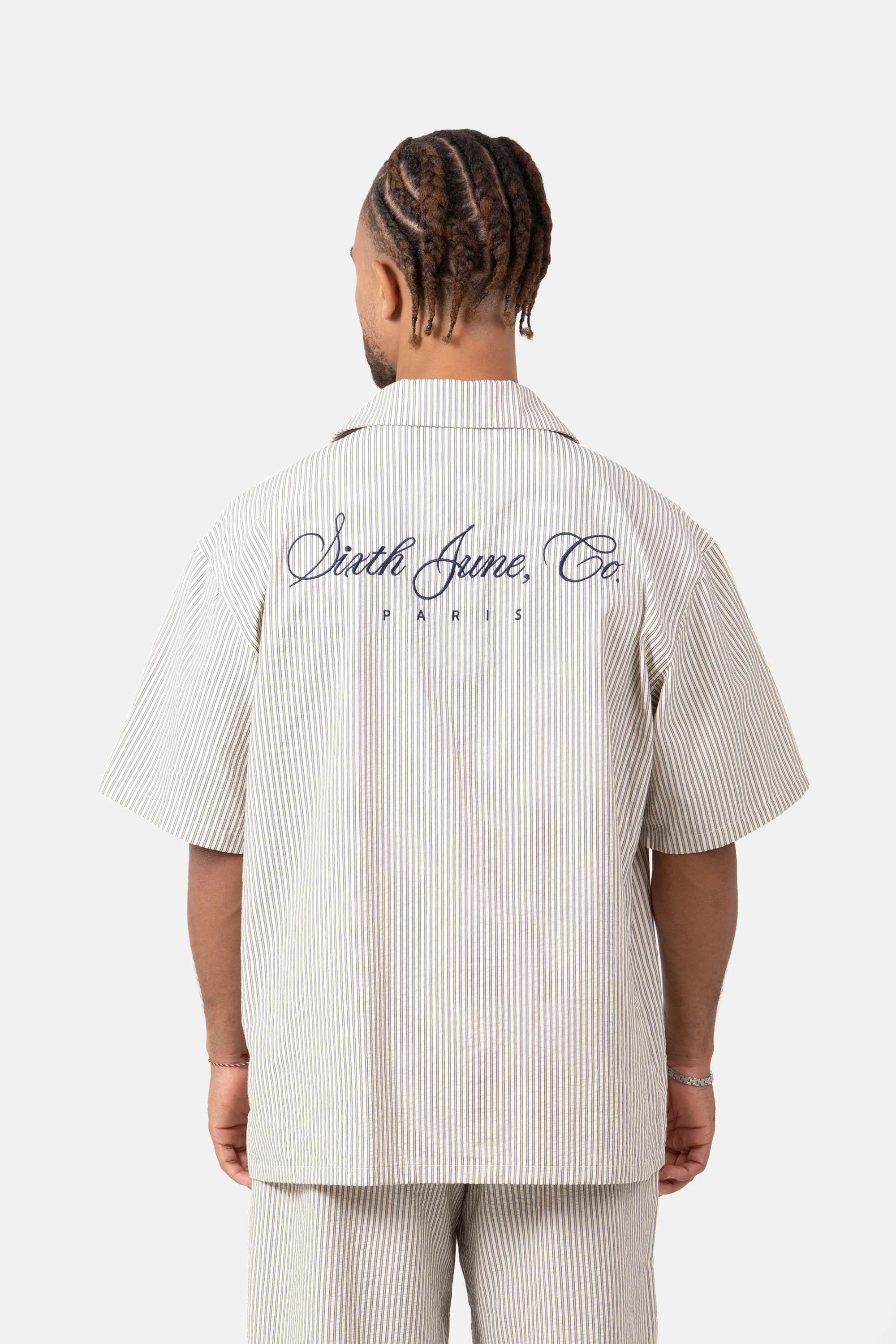 STRIPES textured shirt - Image 5