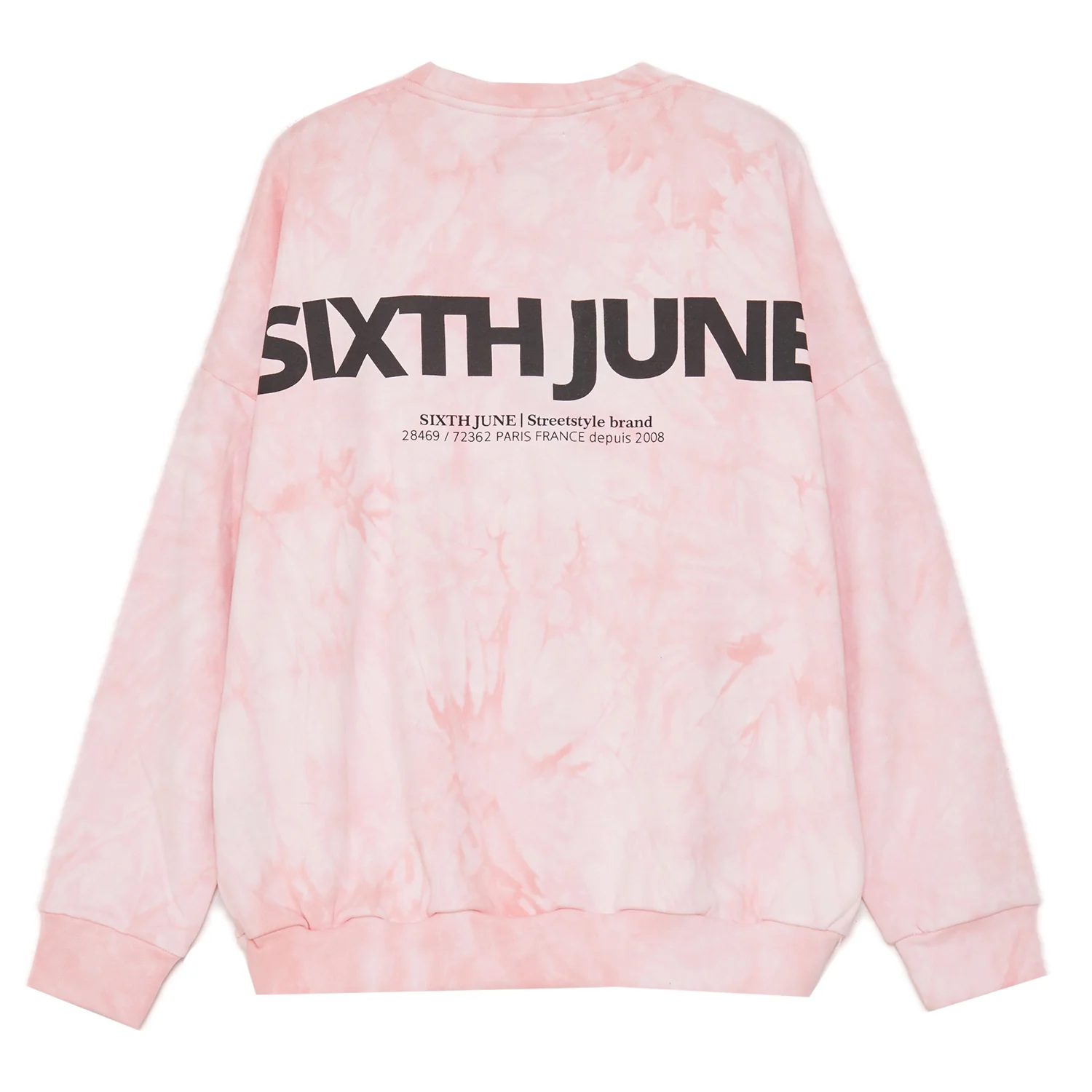 Sweat tie and dye rose