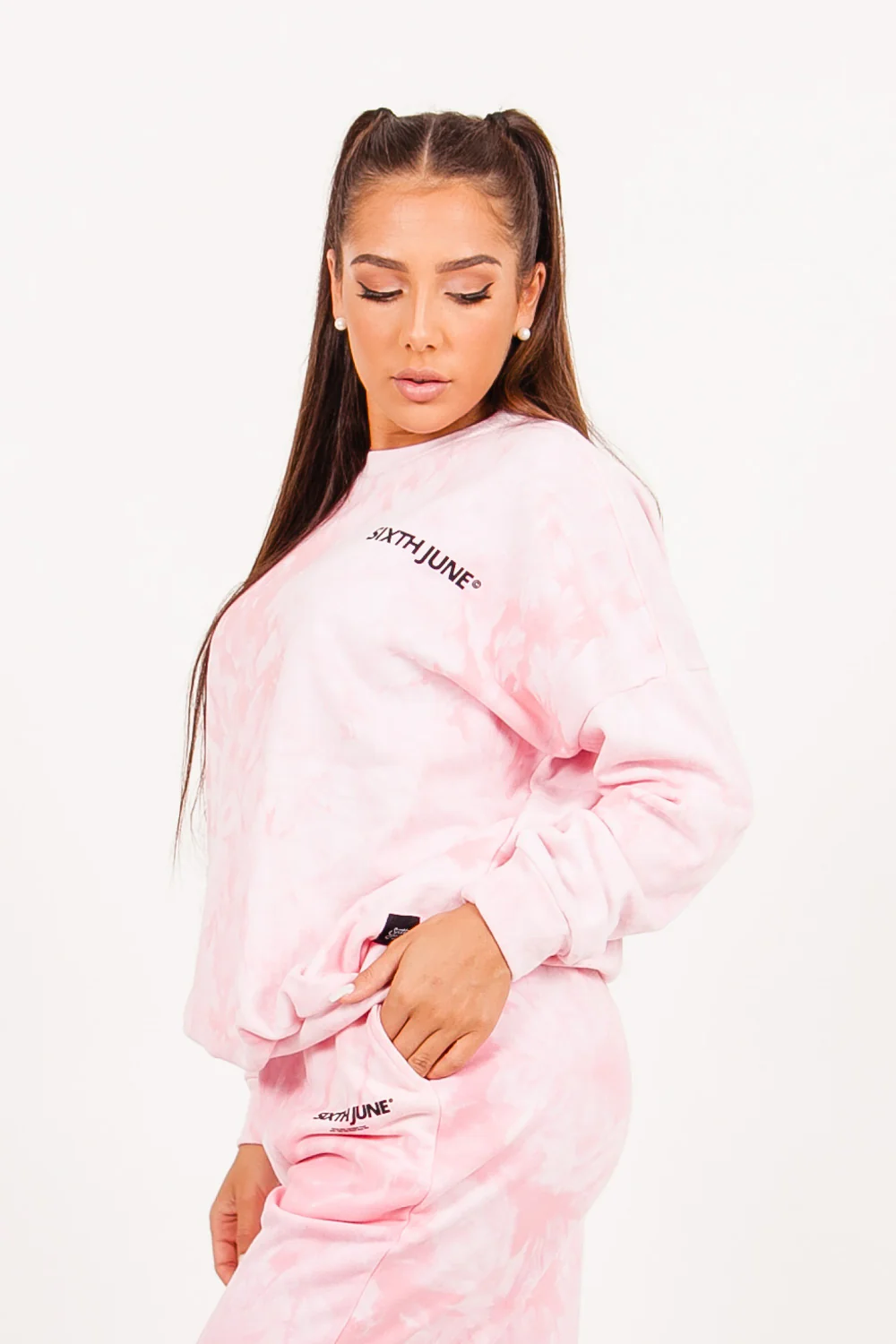 Sweat tie and dye rose - Image 3