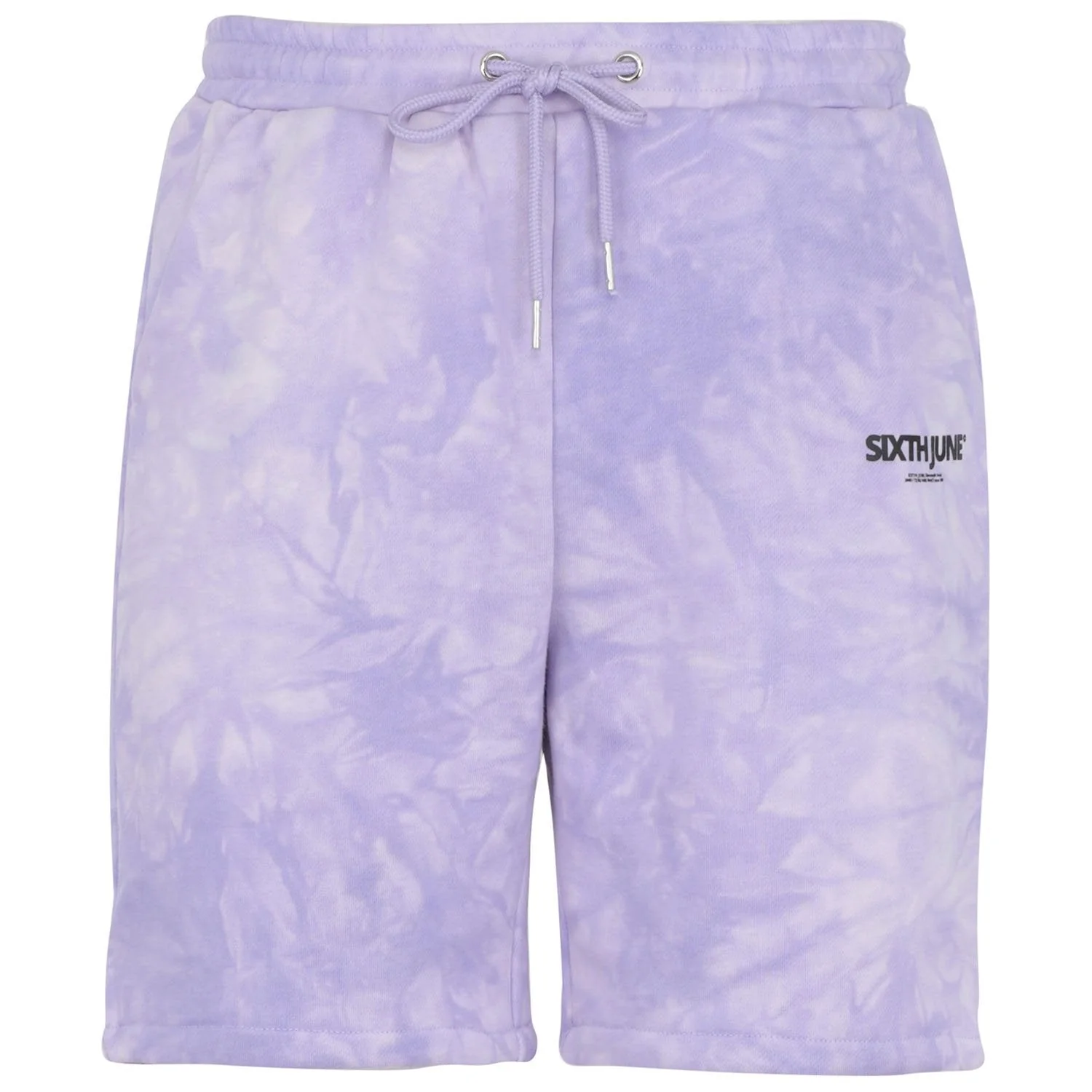 Short coton tie dye Violet - Image 2