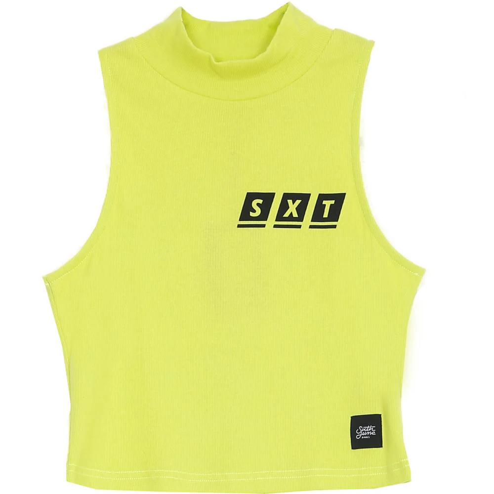 Top col montant SXT vert fluo - Image 6
