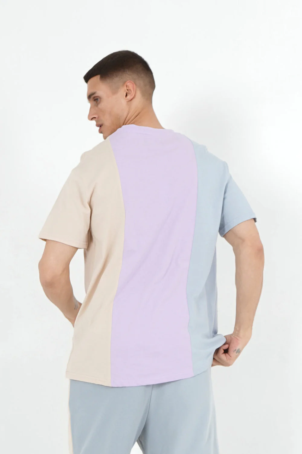 T-shirt tricolore logo Multicolore - Image 5