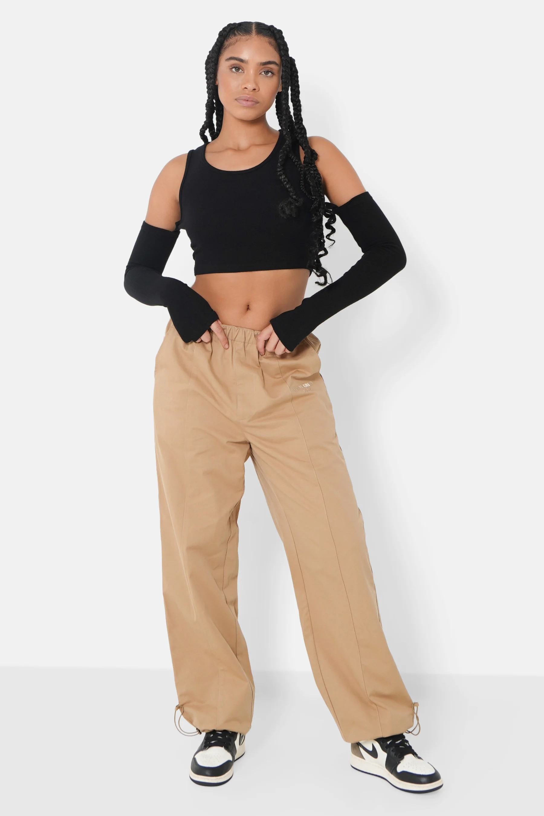TWILL parachute pant - Image 2