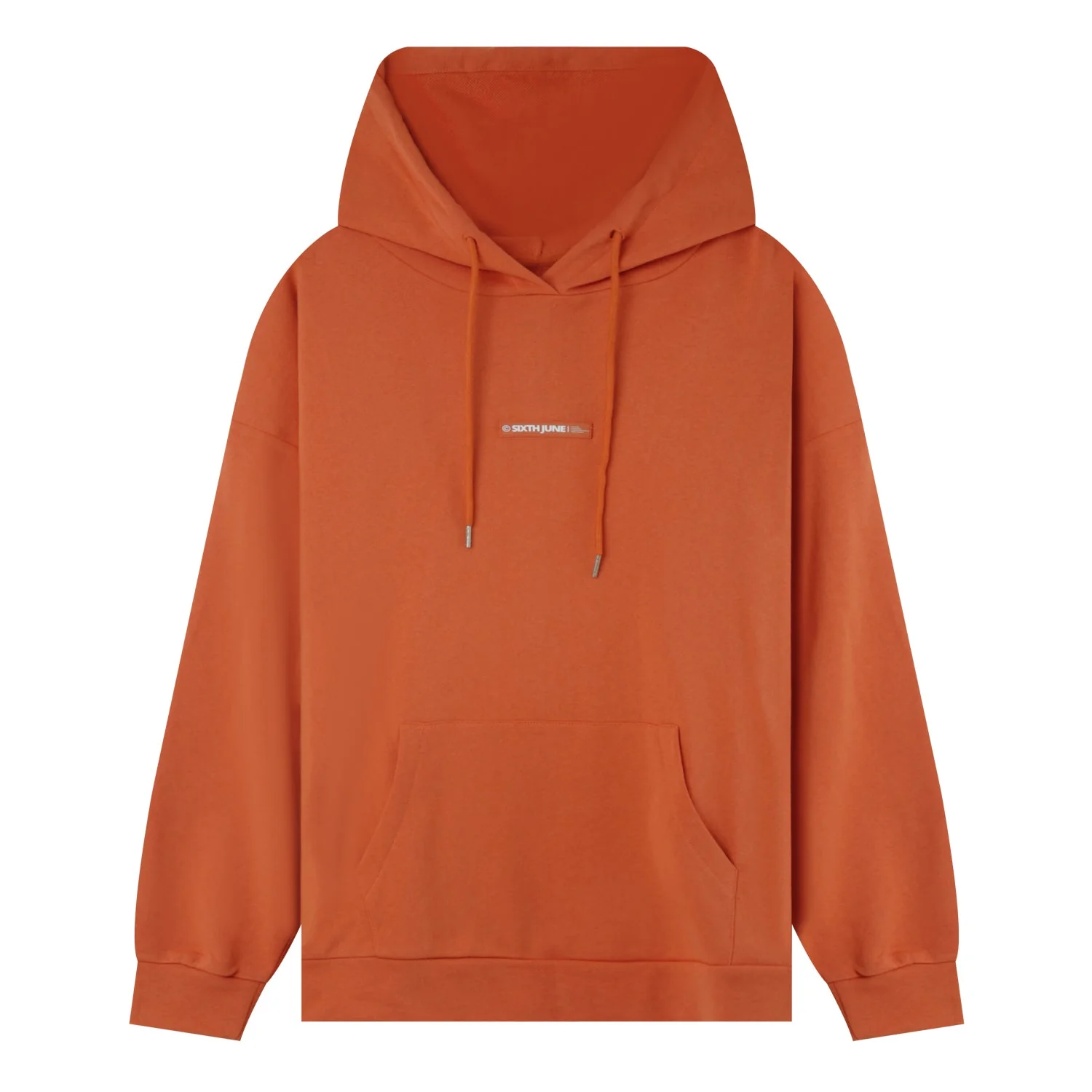 Sweatshirt grand logo Orange foncé - Image 7