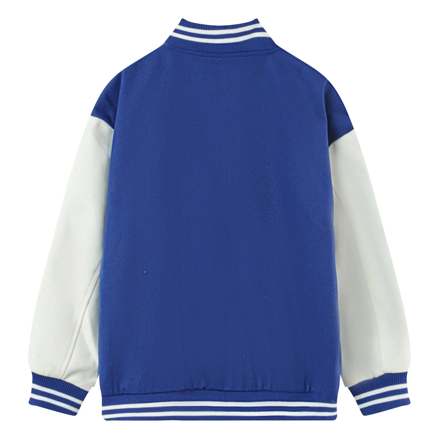 Veste teddy bicolore Bleu - Image 7