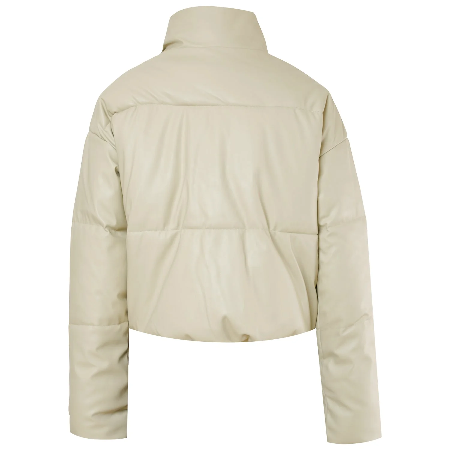 VEGAN leather puffer jacket - Image 7