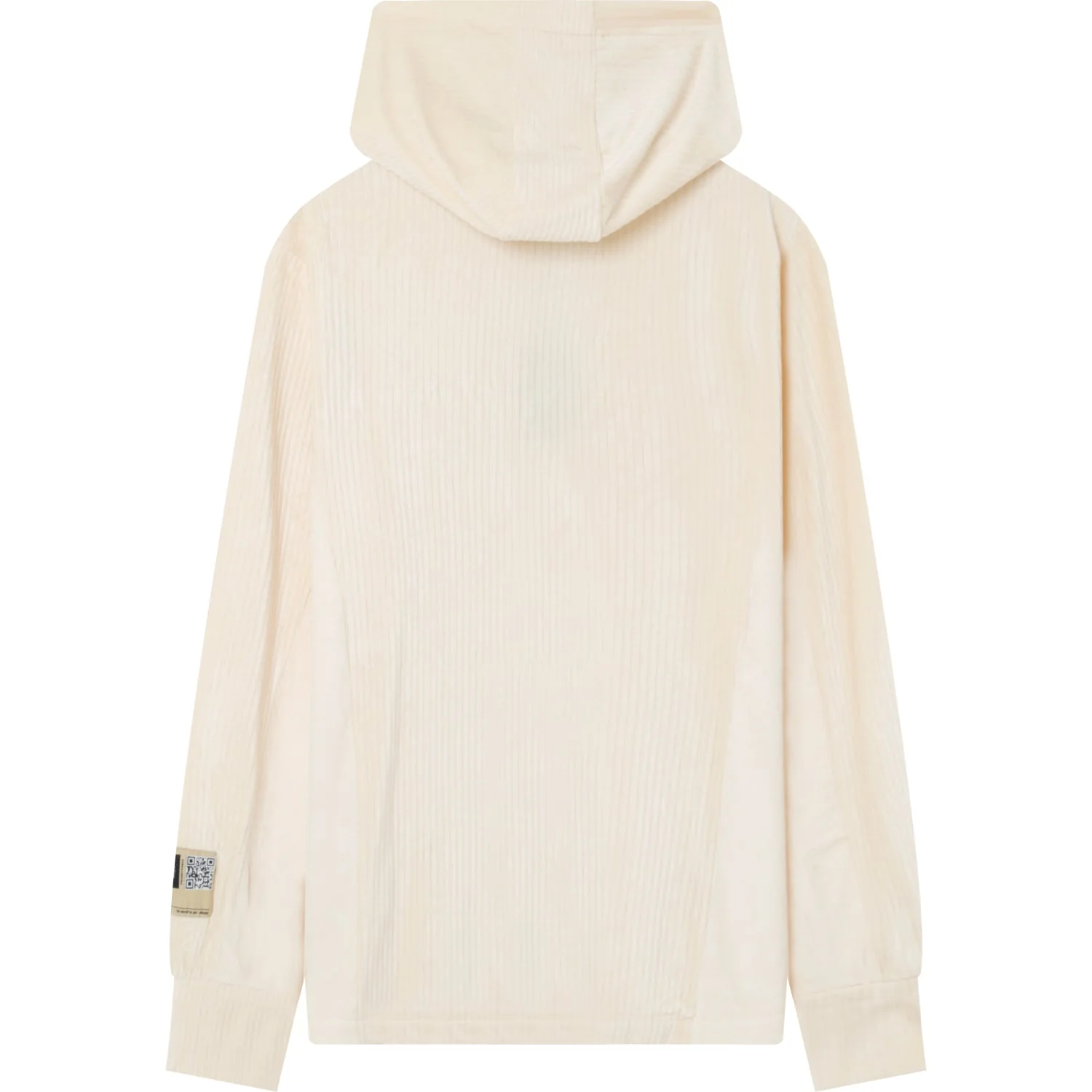 Sweat capuche velours Beige - Image 7