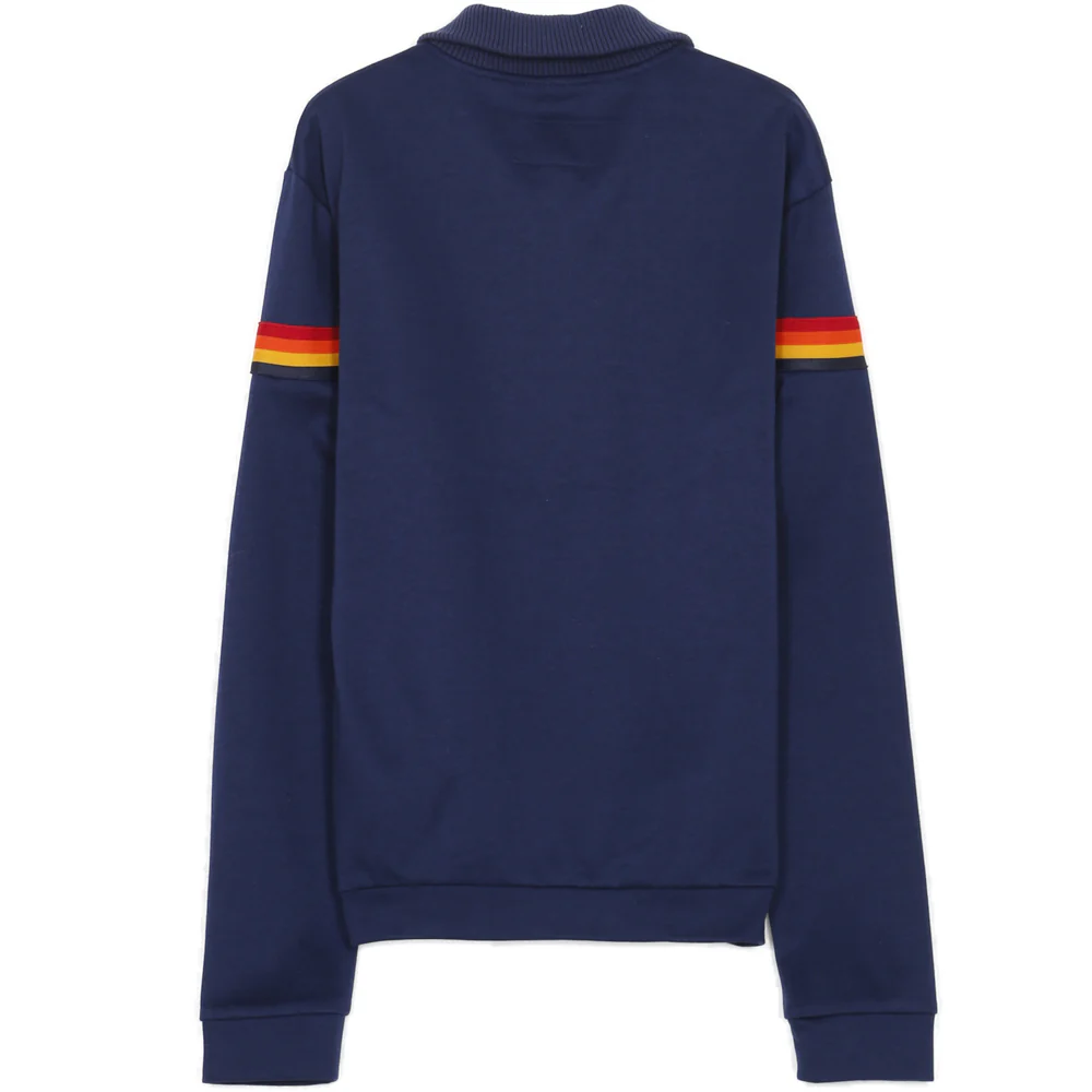Veste bandes V 4 couleurs bleu - Image 7
