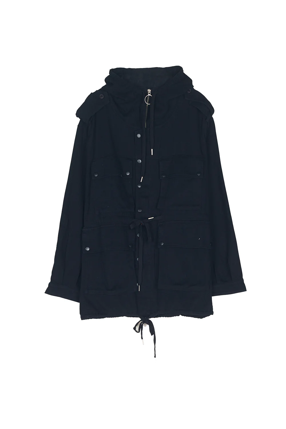 Veste fine oversize Sixth June noir