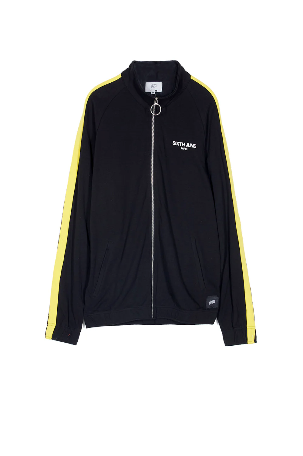 Veste logo bandes noir jaune