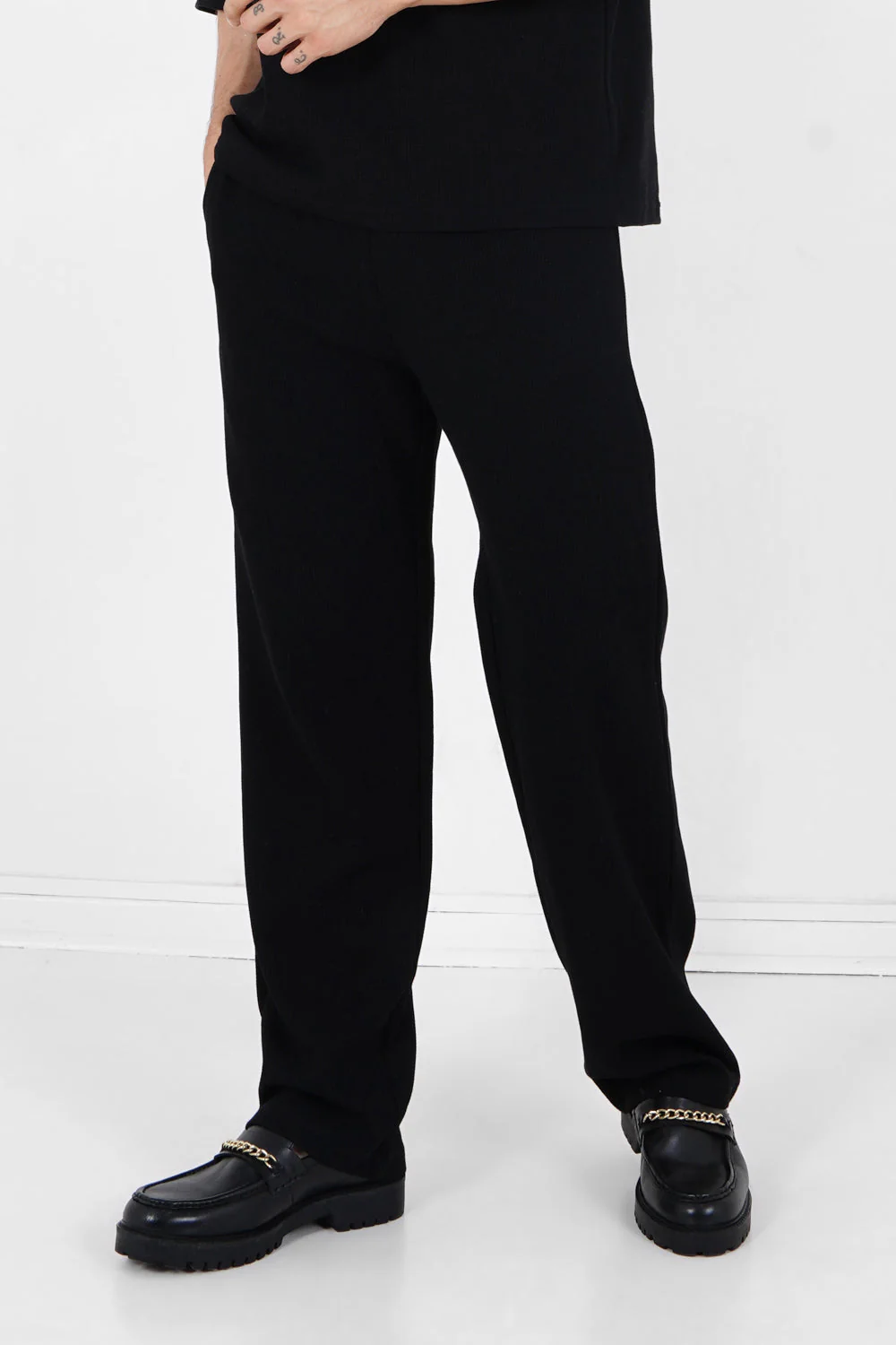 WAFFLE relaxed pant