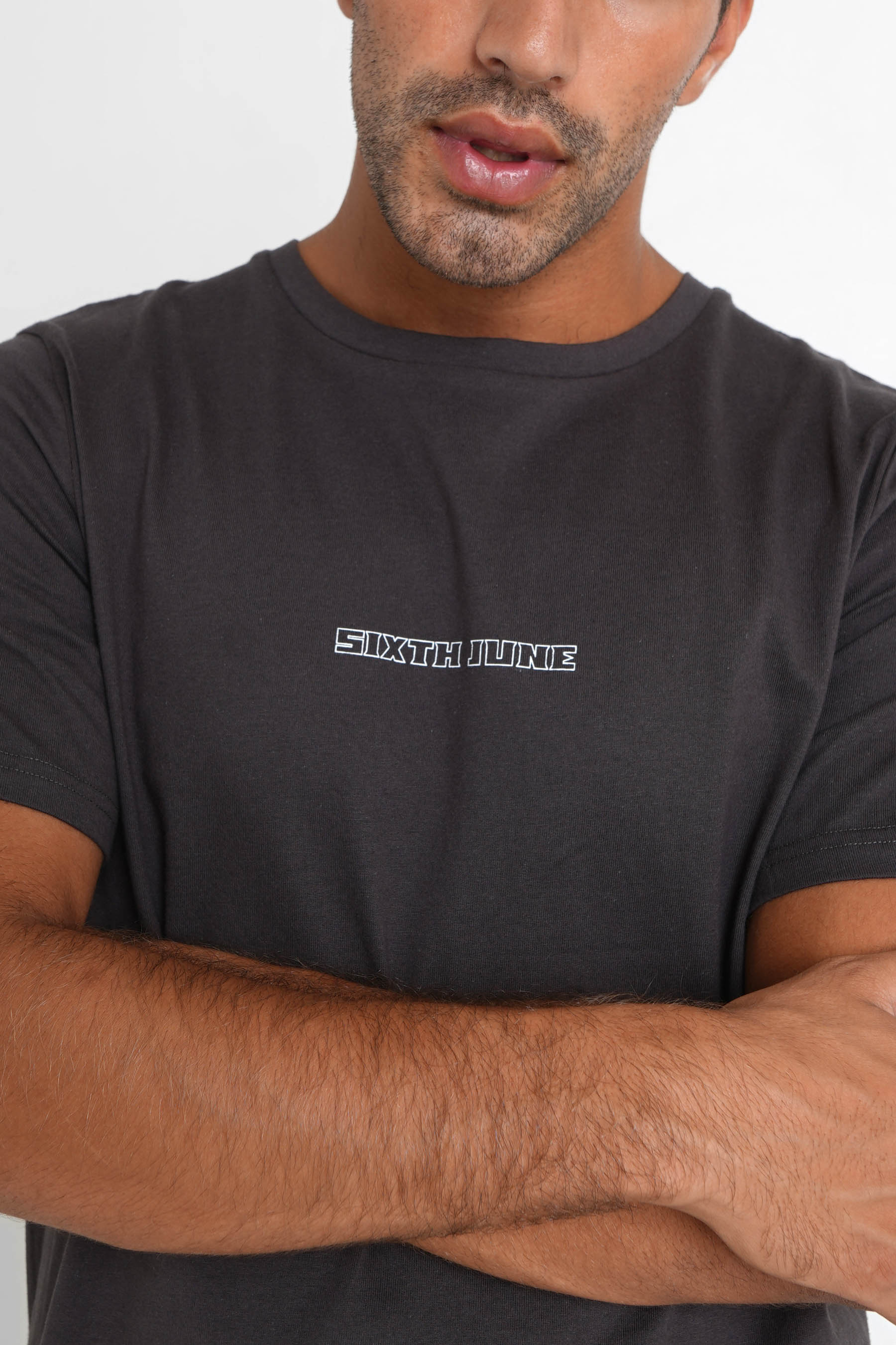 T-shirt youth culture Gris foncé - Image 4